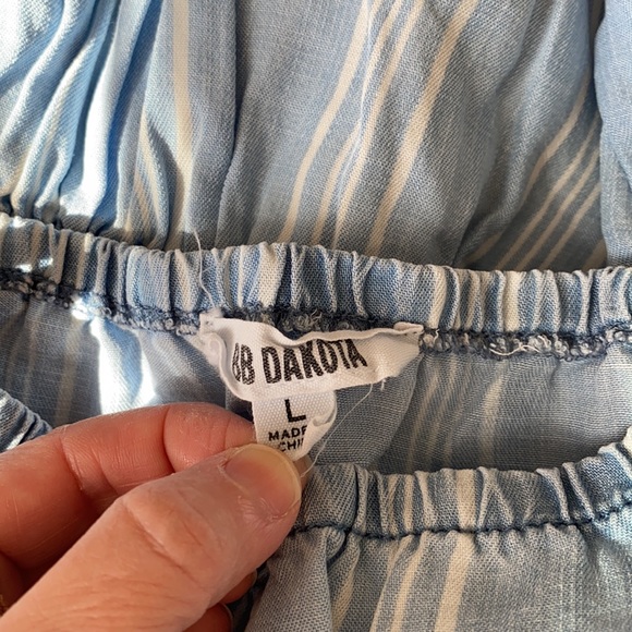 3 for $20 BB Dakota blue Chambray maxi dress, sundress, cute, comfy 👗 EUC 💕 - Picture 4 of 9